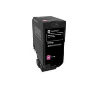 Lexmark 74C2HME Cartouche Toner Magenta Original Haut Rendement (XL) 12000 pages pour CS725, Technologie Laser, Fabriqué en Chine/Europe