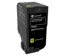Lexmark 74C2SY0 Cartouche de toner 1 pièce(s) Original Jaune