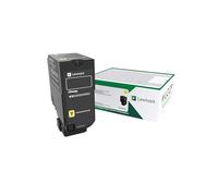 Lexmark Cartouche de toner 75B20Y0 Jaune 10 000 pages pour CX727/728 Original