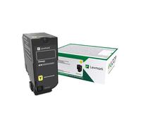 Lexmark Cartouche de toner 75B20Y0 Jaune 10 000 pages pour CX727/728 Original