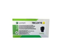 Lexmark Toner original 78C2XYE Jaune 5000 p. pour CS421dn/CS521dn/CS622de/CX421adn/CX522ade/CX622ade