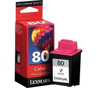 Original Lexmark 12A1980E / 80 Cartouche à tête d'impression couleur