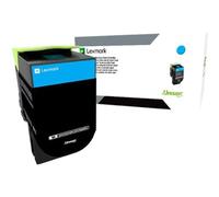Lexmark 800X2 Toner Cyan CX510 80C0X20 (équivalent à 80C2XCE) -A