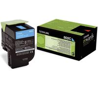 Lexmark 802C Toner Cartridge 1 pc Original Cyan
