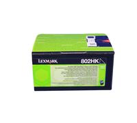 Original Lexmark 80C2HK0 / 802HK Toner noir