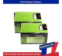Lexmark 802HKE Corp Toner Black 4K 2 Pack