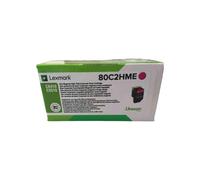 Lexmark Cartouche de toner 80C2HME Originale Magenta pour CX410de