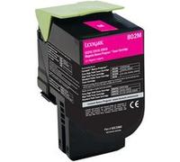 Lexmark 802M - Magenta - original - cartouche de toner LCCP, LRP - pour Lexmark CX310dn, CX310n, CX410de, CX410dte, CX410e, CX510de, CX510dhe, CX510dthe Magenta G