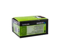 Lexmark Cartouche de toner 80C2SCE 802SCE Cyan