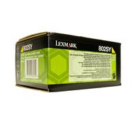 Lexmark Cartouche de toner 80C2SY0 802SY Jaune