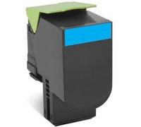 Lexmark 802XC cyan cartouche de toner très haute capacité - 80C2XC0