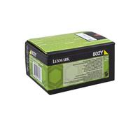 Lexmark Cartouche de toner 802y Ret Prog Jaune 1k