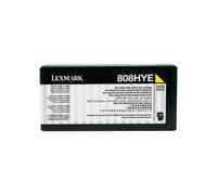LEXMARK 808HYE 80C8HYE JAUNE TONER - 3000 PAGES POUR CX-410DE