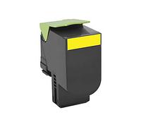 Lexmark 80C0X40/800X4 - Toner jaune haute capacité, 4 000 pages