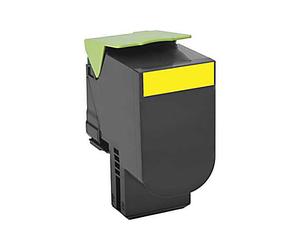 Lexmark 80C0X40/800X4 - Toner jaune haute capacité, 4 000 pages