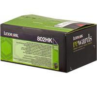 80C2HK0 LEXMARK 802HK CARTOUCHE DE TONER NOIR