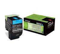 Lexmark 80C2Hx0 - Toners haute capacité couleur Cyan pour imprimante laser
