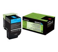 80C2XCE LEXMARK 802XCE CARTOUCHE DE TONER CYAN