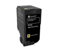 Lexmark - à rendement élevé - jaune - original - cartouche de toner -