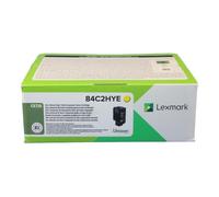 Lexmark Cartouche de toner 84C2HYE – Original à rendement élevé, Jaune, 1 pièce