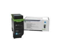 Lexmark - à rendement élevé - cyan - original - cartouche de toner - LCCP