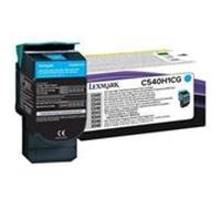 Lexmark - À rendement élevé - cyan - original - cartouche de toner LCCP, LRP - pour Lexmark C540, C543, C544, C546, X543, X544, X546, X548 Cyan G
