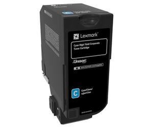 Lexmark - à rendement élevé - cyan - originale - cartouche de toner - LCCP, LRP, Entreprise Lexmark - 84C2HCE