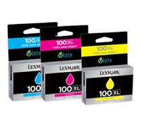 Lexmark - À rendement élevé - jaune - original - blister avec alarme acoustique / électromagnétique - cartouche d'encre LRP - pour Lexmark Prevail Pro704, Value Ink Prevail Pro709, Value Ink...