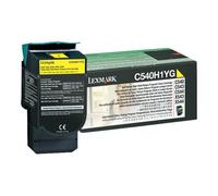 Lexmark - À rendement élevé - jaune - original - cartouche de toner LCCP, LRP - pour Lexmark C540, C543, C544, C546, X543, X544, X546, X548
