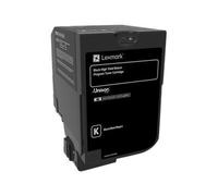 Lexmark - À rendement élevé - noir - originale - cartouche de toner LCCP, LRP - pour Lexmark CX725de, CX725dhe, CX725dthe