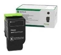 Lexmark - À rendement extrêmement élevé - noir - original - cartouche de toner LCCP, LRP - pour Lexmark CS421, CS521, CS622, CX421, CX522, CX622, CX625 Noir G