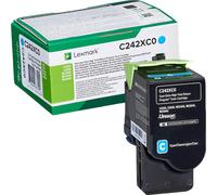 Lexmark C242XC0 - Cyan - Toner - Très grande capacité