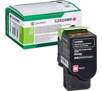 Lexmark Toner C242XM0 – Très grande capacité – Magenta