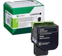 Lexmark C242XK0 - Noir - Toner - Très grande capacité