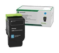 Lexmark C241XC0 Cartouche de Toner Cyan à très Haut rendement pour Programme de Retour, Gris
