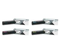 Lexmark C320010, C320020, C320030, C320040 CMYK Lot de 4 cartouches de toner pour C3224, MC3224, BND02219