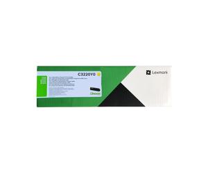 LEXMARK C3220Y0 JAUNE TONER - 1500 PAGES | POUR C3224DW