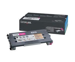 Lexmark C500H2MG Cartouche de toner à rendement élevé 3000 pages magenta C500 X500 X502 -lot de 2