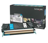 Lexmark C5220CS Kit toner cyan return program, 3.000 Pages ISO/IEC 19798 pour Lexmark C 522/524/530/532/534