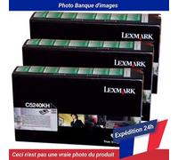 Lexmark C534 Toner Black High Yield 3 Pack