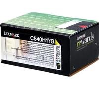 Lexmark C540H1YG Toner jaune return program, 2.000 pages