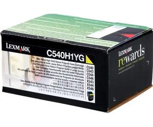 Lexmark C540H1YG Toner jaune return program, 2.000 pages