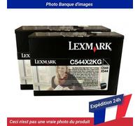 Lexmark C544 Toner Black Extra High Yield 2 Pack