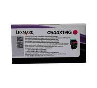 Lexmark Cartouche de toner C544X1MG Magenta authentique (TVA incluse)