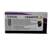 LEXMARK C544X1YG JAUNE TONER - 4000 PAGES | POUR C-544N