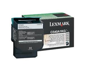 Lexmark C54x, X54x Black Return Programme Toner Cartridge (1K) cartuccia toner Originale Nero