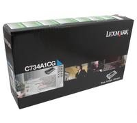 Lexmark C734A1CG Cartouche de toner Cyan authentique (TVA incluse)