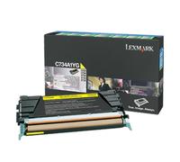 C734A1YG LEXMARK C734DN CARTOUCHE DE TONER JAUNE