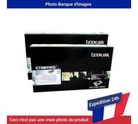 Lexmark C736DN Toner Cartridge Black 12K Pack Of 2