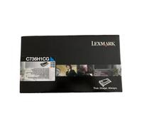 LEXMARK C736H1CG CYAN TONER - 10000 PAGES | POUR C-736DN